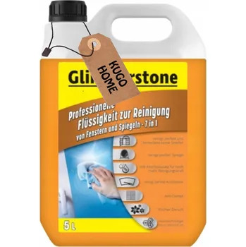 GLIMMERSTONE ČISTICÍ PROSTŘEDEK NA OKNA, SKLA A ZRCADLA BEZ ŠMOUH 5L KUGO HOME
