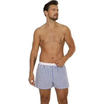 Pánské pyžamo Pyžamové boxerky DE LAFENSE 826 TAYLOR modrá XXL 0