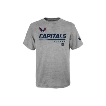 Dětské triko NHL Fanatics Washington Capitals Apro Prime (šedá), Velikost 8 let (140 - 150 cm)