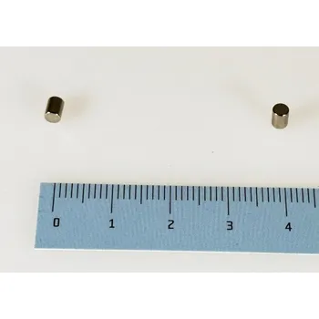 Příslušenství k autodráze Magnet průměr 3 mm, výška 4 mm - 2 ks v balení