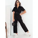 Černý overal s krátkým rukávem FAYSOL EY2456 Velikost: ONE SIZE