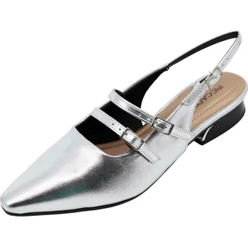 Dámské lodičky Dámské stříbrné lodičky PICCADILLY 279033-15 silver Velikost: 40