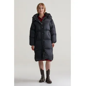 Dámský kabát KABÁT GANT FULL LENGTH DOWN COAT BLACK