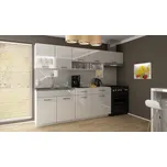 Kuchyňská linka Samara 240/180 bílý lesk