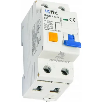 Proudový chránič Proudový chránič MojeLedy 230 V IP20 10 A