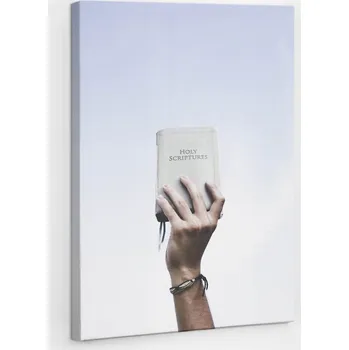 Obraz Plátno obraz na zeď Fotografie Vertikální Bible 40x60 cm