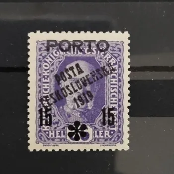 Sběratelství Známka ČSR PČ 1919 , 15/36h, Pof.86*, I. typ přetisku