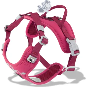 Postroj pro psa Postroj Hurtta Weekend Warrior II ECO Rubín Velikost: 55-70 : obvod hrudníku 52-70cm / obvod krku 35-50cm + Hurtta DÁREK