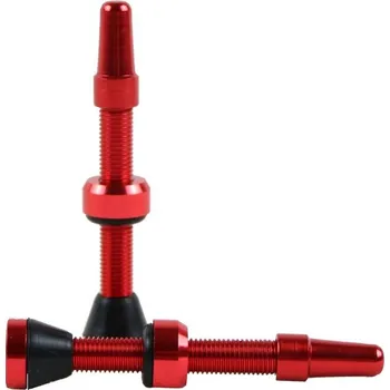 Duše na kolo Ventilek bezdušový HAVEN NEO alu 44mm (2ks) červená