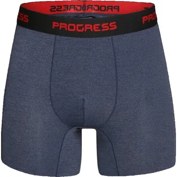 cyklistický dres Boxerky Progress TECHNIC černý melír XL