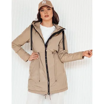 Dámská cargo bunda Tmavě béžová parka VERCHA TY4261 Velikost: XL