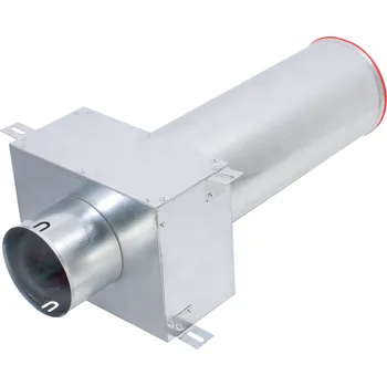 Vzduchotechnické potrubí DALEPA Stěnový box průchozí 1x75/125-P