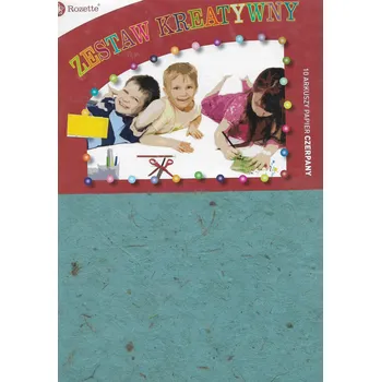 Umělecký papír Ruční papír A4 Rozette 1 g/m2 10 listů