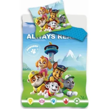 Povlečení Dětské povlečení TLAPKOVÁ PATROLA READY