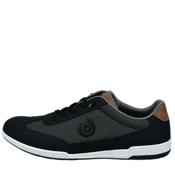 Pánské polobotky PÁNSKÉ POLOBOTKY BUGATTI 325-72614-5000-1000 ČERNÁ Barva: Černá, Velikost: 43