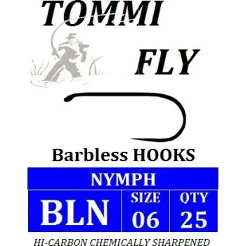Rybářský háček Háček muškařský Tommi-Fly BLN Velikost: 16