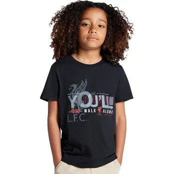 Fan-shop Dětské tričko LIVERPOOL FC YNWA Line black velikost: 7/8 let