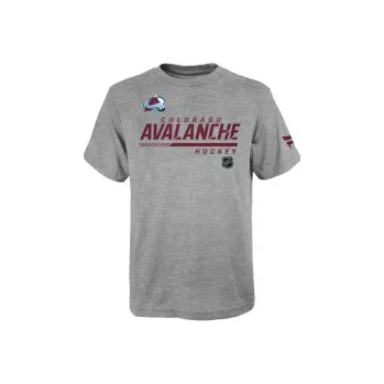 Chlapecké tričko Dětské triko NHL Fanatics Colorado Avalanche Apro Prime (šedá), Velikost 8 let (140 - 150 cm)