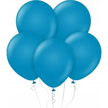Balónek BALÓNKY pastelově tmavě modré 5 ks
