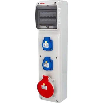 FAMATEL Skříň ZSF20001000.0 /3950 zásuvka IP44 V250-6KA