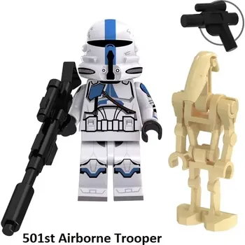 Seriál Star Wars Blocks Bricks figurka 501st Airborne Trooper