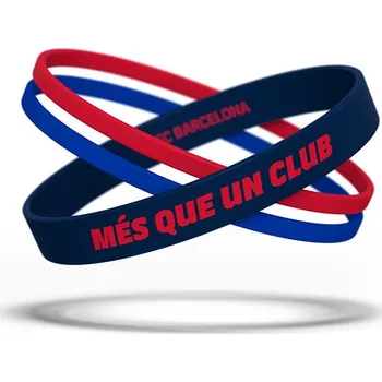 Náramek FC Barcelona gumový náramek Locked blaugrana FC Barcelona official 64058 - slevový kód:<br>XMAS10 (-10%)