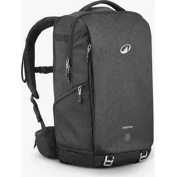 Sportovní taška QUECHUA Turistický fotobatoh NH 900 Explorer Focus 30 l ŠEDÁ