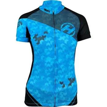Cyklistické oblečení Dres krátký dámský HAVEN Singletrail NEO modrý 3XL