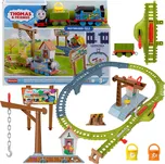 Fisher-Price Lokomotiva Tomáš Sada kolejí Thomas Dodávka barvy 15 dílků + příslušenství Lokomotiva