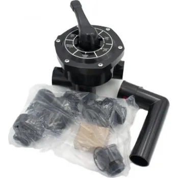 Ventil 6-ti cestný ventil Emaux MFS 1 1/2" vč. připojení a šroubení