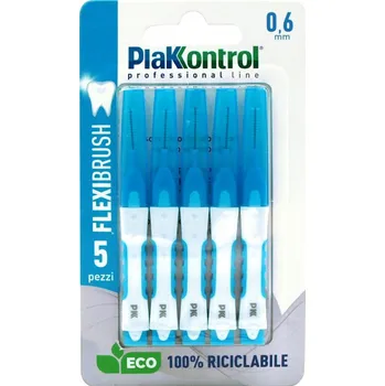 Zubní kartáček Plakkontrol Flexi mezizubní kartáček 0,6mm 5 kusů