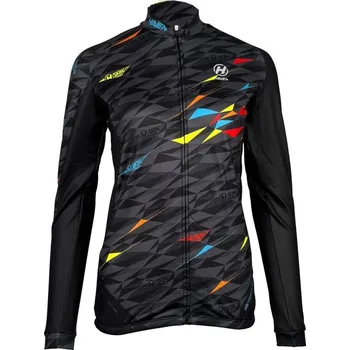 cyklistický dres Dres dlouhý dámský HAVEN STRATO crazy S