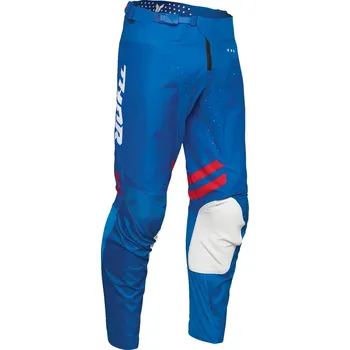Moto kalhoty THOR PANT LAUNCHMODE PATRIOT RWB Velikost: 40