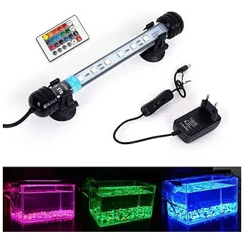 Akvárium LED osvětlení do akvária s dálkovým ovladačem