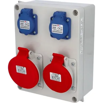 Rozvaděč FAMATEL Skříň 30705 2x230V,1x16A/5,1x32/5 IP44 30705