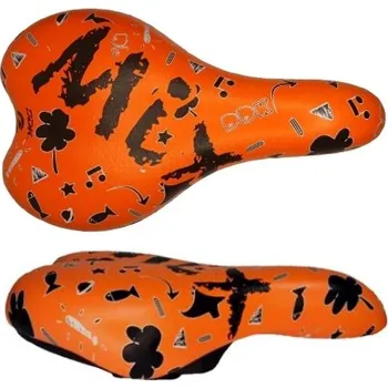 Sedlo na kolo Sedlo dětské DDK D207C oranžová