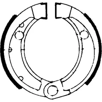 Auto-moto Brzdové čelisti FERODO 225129053