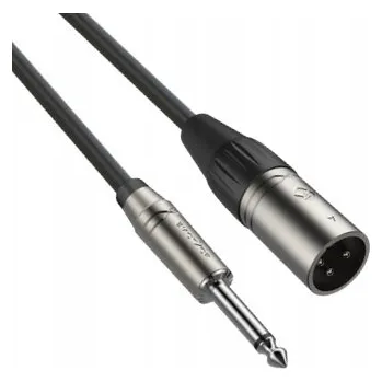 Audio kabel Kabel XLR - jack 6,3 mm Roxtone SMXJ250L3 3 m