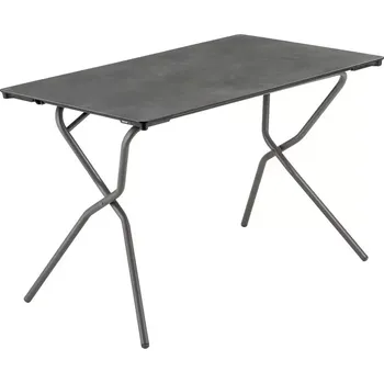 Zahradní stůl Venkovní jídelní stůl 4 osoby ANYTIME HPL šedá Fusain