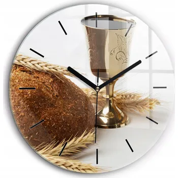 Hodiny Nástěnné hodiny SacroArte béžové 60 cm