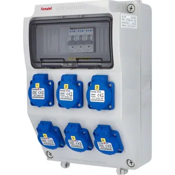 modulární přístroj a rozvaděč FAMATEL Skříň V371-ZSF60000000.0 /3958 zásuvková V371