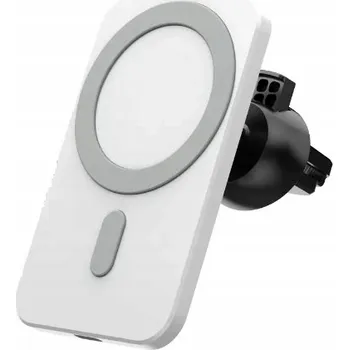 BOT Bezdrátová rychlá nabíječka do auta automobilová, bílá