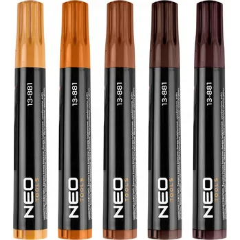 Neo Tools 13-881 opravná sada fixů na nábytek 5 ks univerzální/dub/mahagon/třešeň/ořech