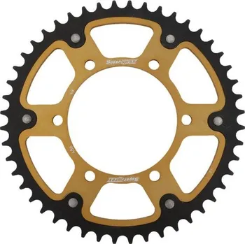 Řetězová sada pro motocykl Rozeta SUPERSPROX STEALTH RST-486:48-GLD zlatá 48 zubů, 520