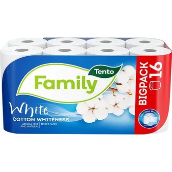 Toaletní papír Tento Family White 2vrstvý 16 ks