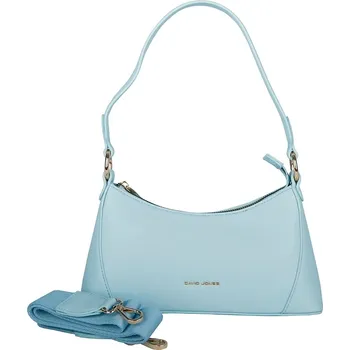 Malá světlemodrá kabelka na rameno i crossbody David Jones CM7321