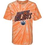 Dětské triko NHL Outerstuff Edmonton Oilers Newport Tie Dye, Velikost JR L (150 - 160 cm)