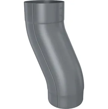 okap Koleno soklové ROBUST 100 mm – antracit