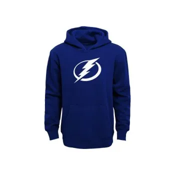 Chlapecká mikina Dětská mikina NHL Outerstuff Tampa Bay Lightning Primary Logo (modrá), Velikost 8 let (140 - 150 cm)