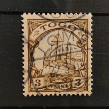 Sběratelství Známka Togo, 3 Pf, Mi.7#